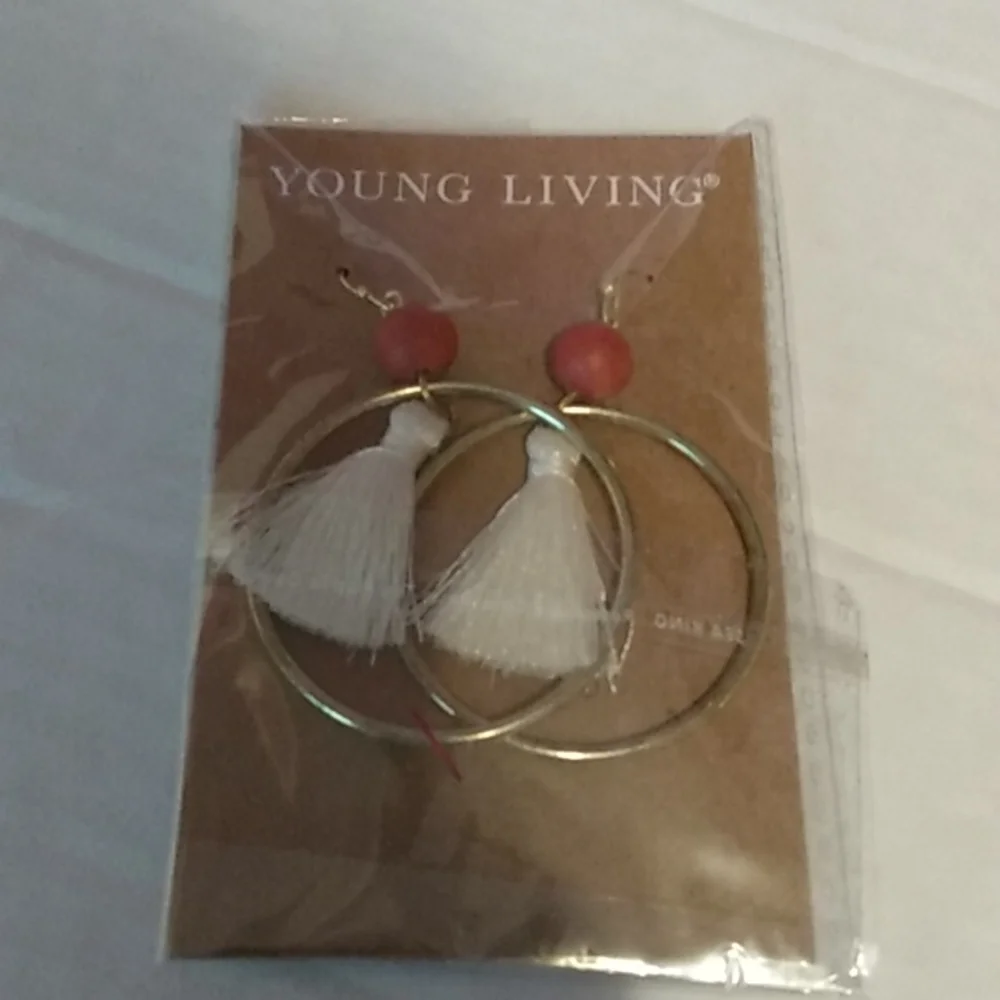 Young living diffuser earrings  new sealed